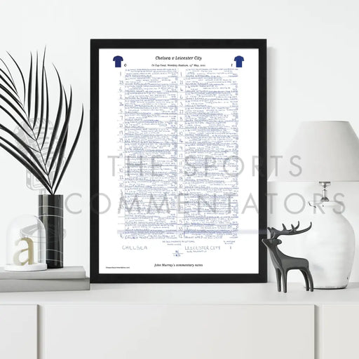 FOOTBALL Chelsea v Leicester City FA Cup Final Wembley Stadium May 15 2021. John Murray. Picture Frames