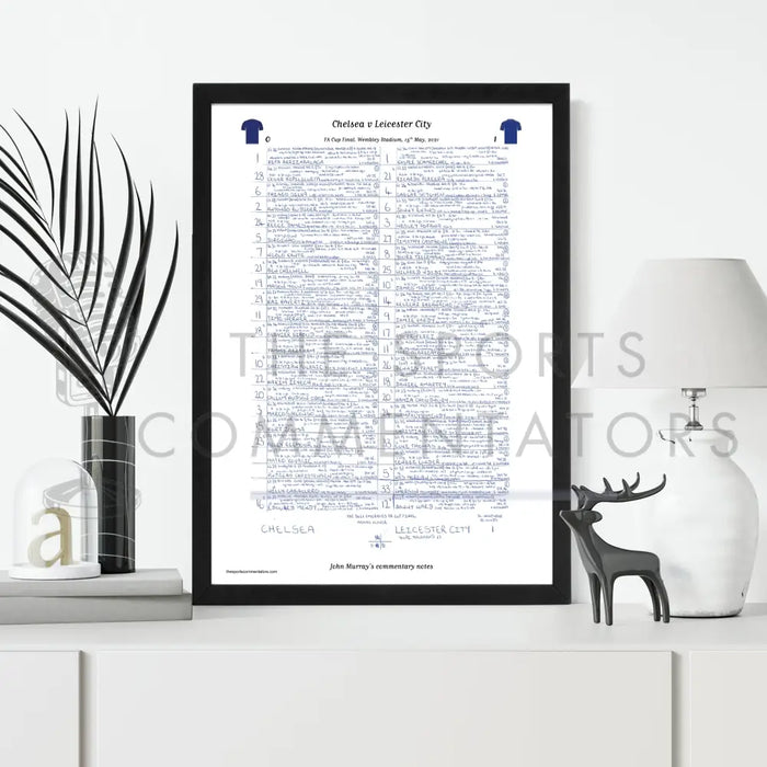 FOOTBALL Chelsea v Leicester City FA Cup Final Wembley Stadium May 15 2021. John Murray. Picture Frames