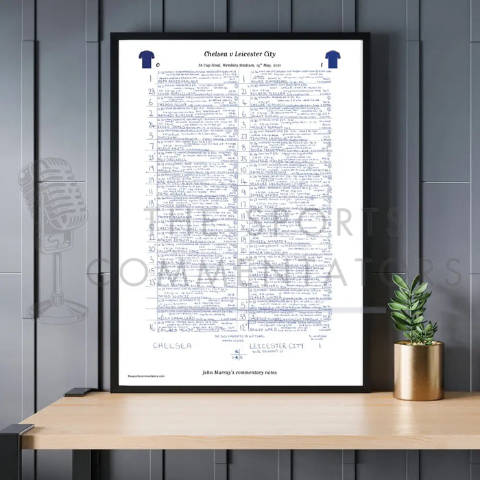 FOOTBALL Chelsea v Leicester City FA Cup Final Wembley Stadium May 15 2021. John Murray. Picture Frames