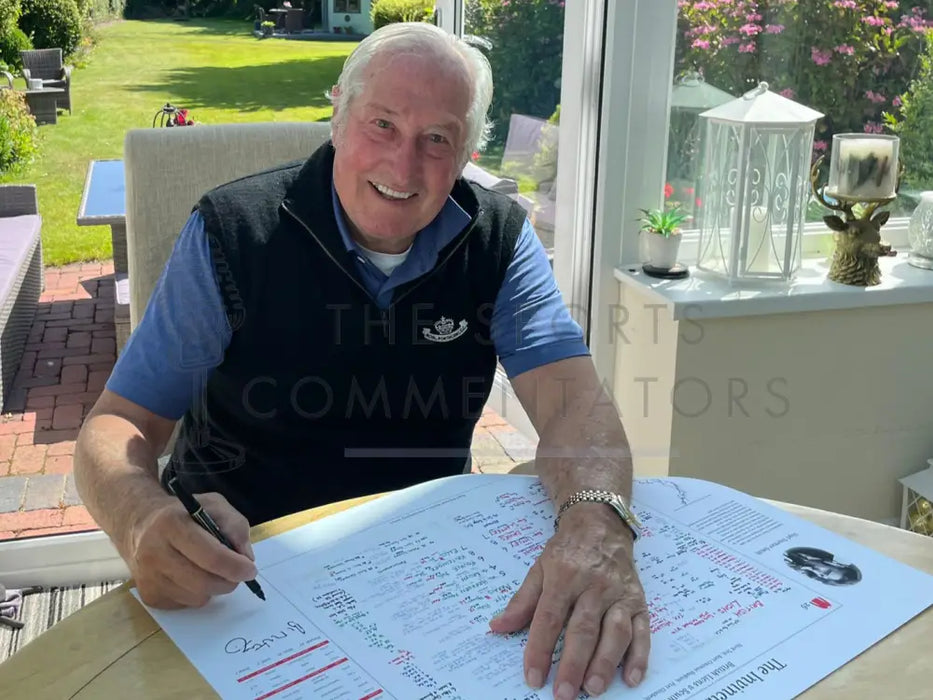 RUGBY UNION 1974 British Lions The Invincibles. Signed Limited Edition. Nigel Starmer-Smith. Picture Frames