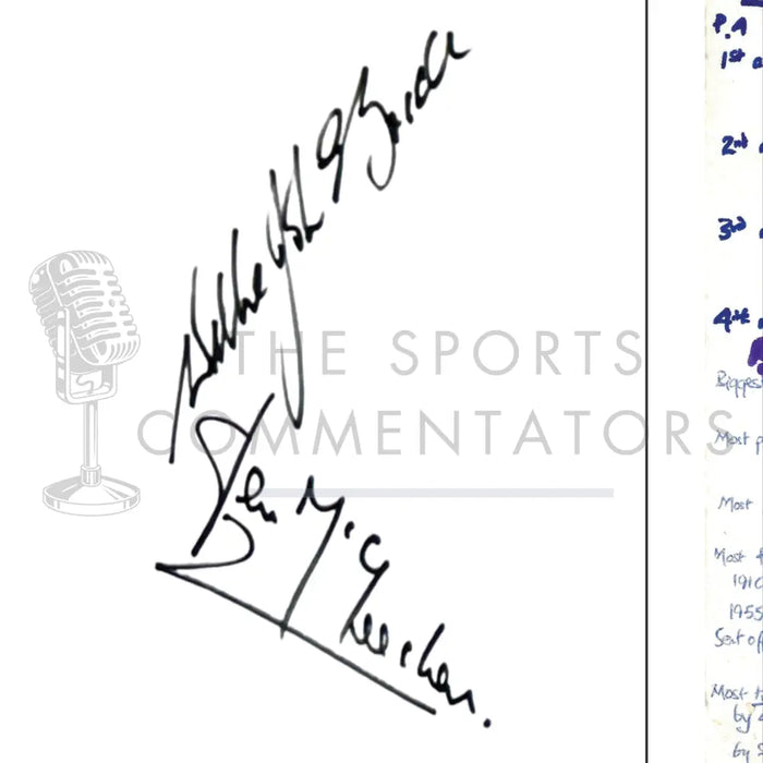 RUGBY UNION 1974 British Lions The Invincibles. Signed Limited Edition. Nigel Starmer-Smith. Picture Frames