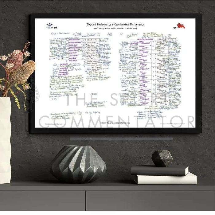 RUGBY UNION Oxford v Cambridge Men’s Varsity Match StoneX Stadium London. March 8 2025. Simon Ward.