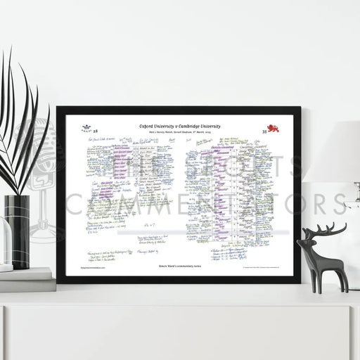 RUGBY UNION Oxford v Cambridge Men’s Varsity Match StoneX Stadium London. March 8 2025. Simon Ward.