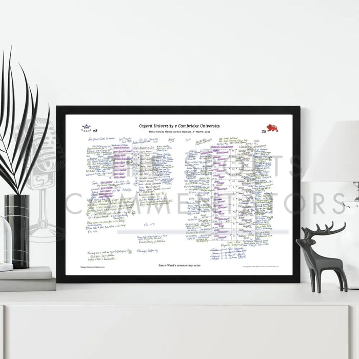 RUGBY UNION Oxford v Cambridge Men’s Varsity Match StoneX Stadium London. March 8 2025. Simon Ward.