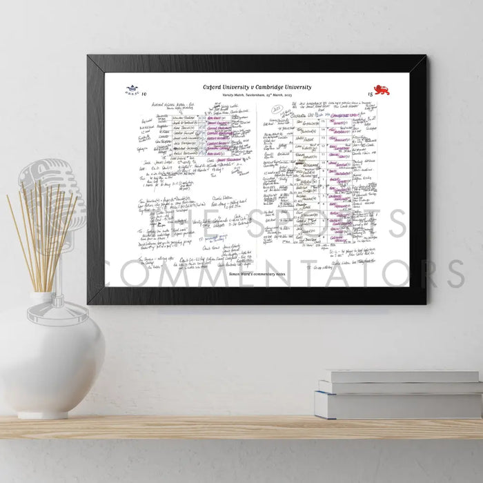 RUGBY UNION Oxford v Cambridge Varsity Match Twickenham London. March 25 2023. Simon Ward. Picture Frames