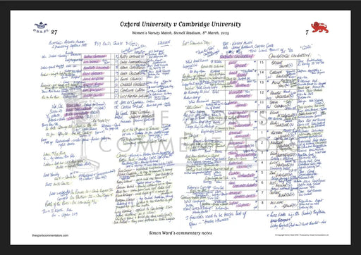 RUGBY UNION Oxford v Cambridge Women’s Varsity Match StoneX Stadium London. March 8 2025. Simon Ward.