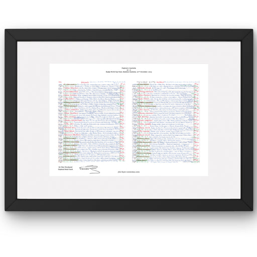 RUGBY UNION *Clive Woodward Signed Limited Edition* England v Australia Rugby World Cup Final Stadium Australia Sydney.