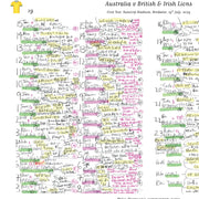RUGBY UNION Australia v British & Irish Lions First Test Suncorp Stadium Brisbane. 19 July 2025. Miles Harrison.