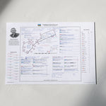 Formula 1 Azerbaijan Grand Prix Baku City Circuit 15 September 2024. Harry Benjamin. A2 (print only) Picture Frames