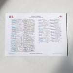 RUGBY UNION France v England Six Nations Stade de France 19 March 2016. Miles Harrison. A3 Print only Picture Frames