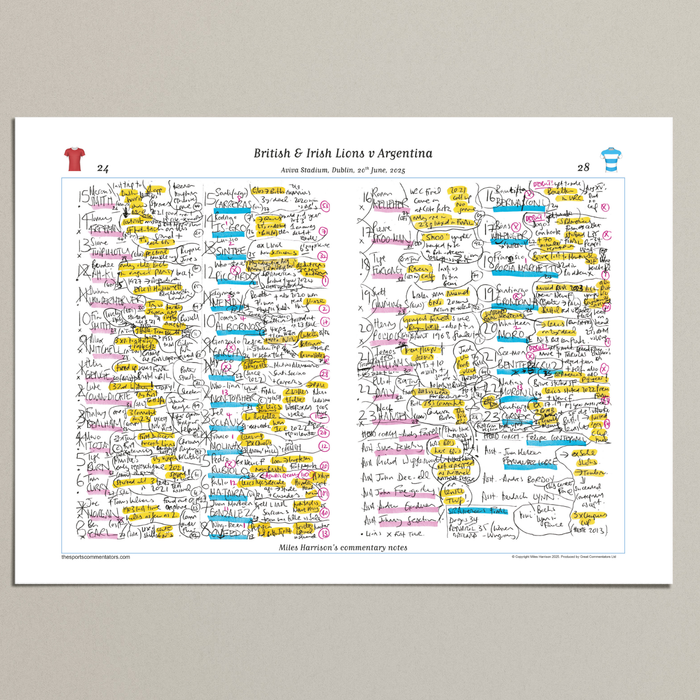RUGBY UNION  British & Irish Lions v Argentina, Aviva Stadium, Dublin. 20 June, 2025. Miles Harrison.