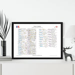 RUGBY UNION France v England Six Nations Stade de France 19 March 2016. Miles Harrison. Picture Frames