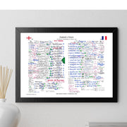 RUGBY UNION England v France Five Nations Twickenham London. March 16 1991. Nigel Starmer-Smith. Picture Frames