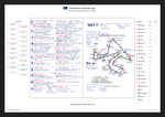Formula 1 Grand Prix of Europe Circuito Permanente de Jerez Spain 26th October 1997. Jonathan Legard. A2 (framed print)