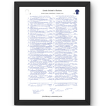 FOOTBALL Leeds United v Chelsea Premier League Elland Road August 21 2022. John Murray. A3 Framed Print Picture Frames