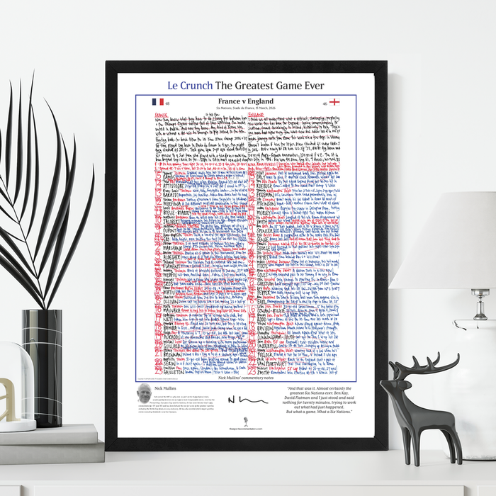 RUGBY UNION France v England, Six Nations, Stade de France, Paris. 14 March, 2026. Nick Mullins.