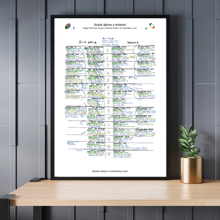 RUGBY UNION South Africa v Ireland, Rugby World Cup, Group A, Stade de France, Paris. 23 September, 2023. Alastair Eykyn.