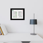 RUGBY UNION Ireland v England Five Nations Lansdowne Road Dublin. Febuary 15 1997. Nigel Starmer-Smith. A3 Framed Print