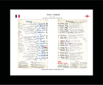 RUGBY UNION France v England Five Nations Parc Des Princes Paris. March 2 1974. Nigel Starmer-Smith.