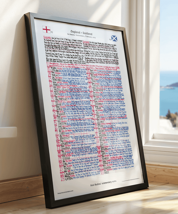 RUGBY UNION England v Scotland, Six Nations, Twickenham, London. February 4, 2023. Nick Mullins.