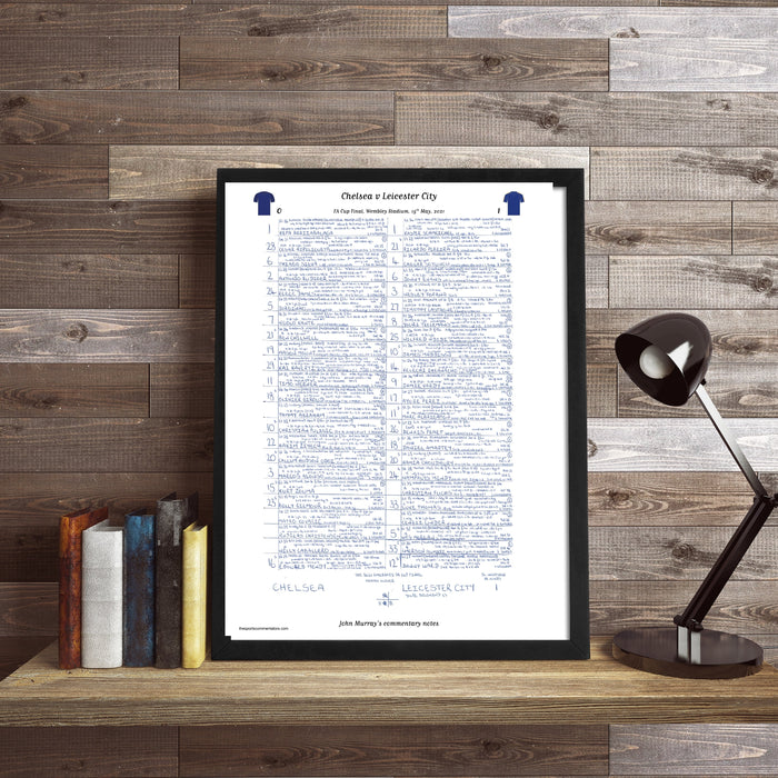 FOOTBALL Chelsea v Leicester City FA Cup Final Wembley Stadium May 15 2021. John Murray. Picture Frames