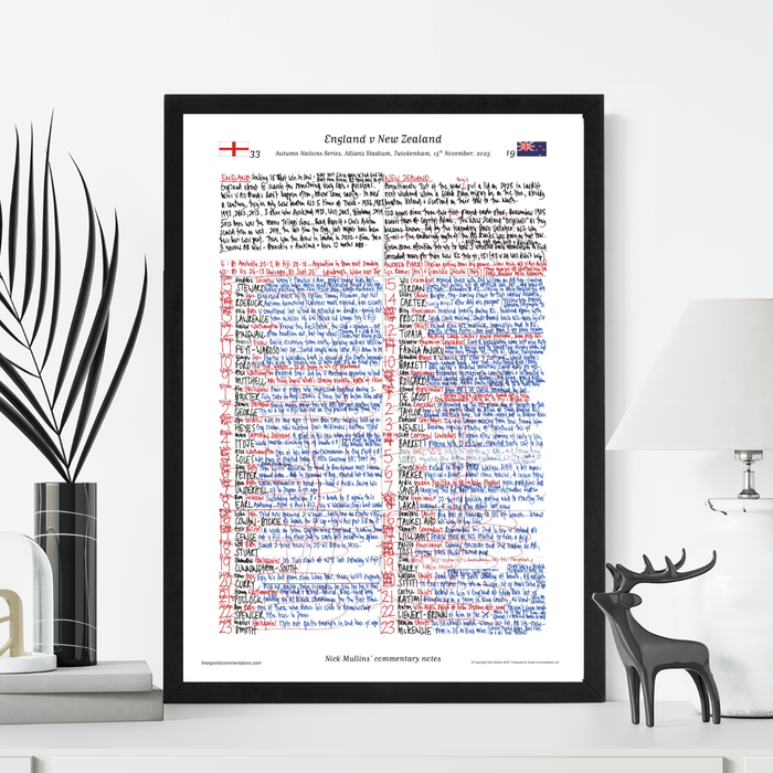 RUGBY UNION Autumn Nations Series, England v New Zealand. Allianz Stadium, Twickenham. 15 November, 2025. Nick Mullins