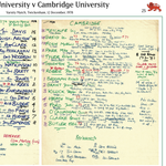 RUGBY UNION Varsity Match, Oxford University v Cambridge University, Twickenham, 12 December, 1978. Nigel Starmer-Smith