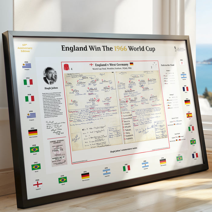 FOOTBALL England v Germany, World Cup Final, Wembley, July 30, 1966. Hugh Johns