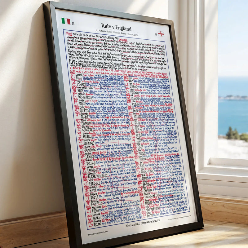 Italy v England, Six Nations Mar 2026 - Nick Mullins