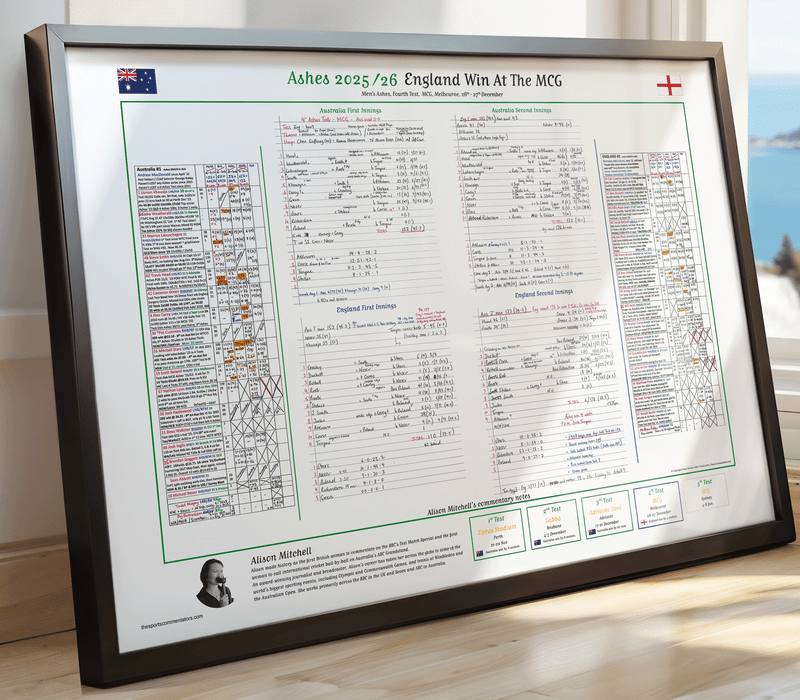 CRICKET Australia v England, Ashes, Fourth Test, MCG, Melbourne, 26-27 December, 2025. Alison Mitchell
