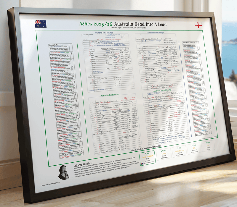CRICKET Australia v England, The Ashes, First Test, Optus Stadium, Perth, 21-22 November, 2025. Alison Mitchell