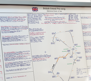 Formula 1 British Grand Prix Silverstone Circuit 14 July 2019. David Croft. Picture Frames