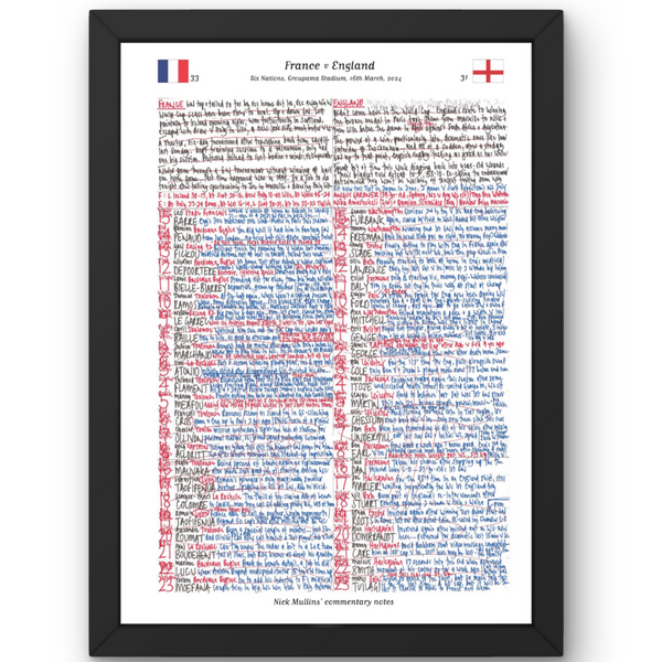 RUGBY UNION France v England Six Nations Groupama Stadium Lyon. March 16 2024. Nick Mullins.