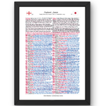 RUGBY UNION England v Japan Rugby World Cup Stade de Nice Nice. September 17 2023. Nick Mullins. Picture Frames