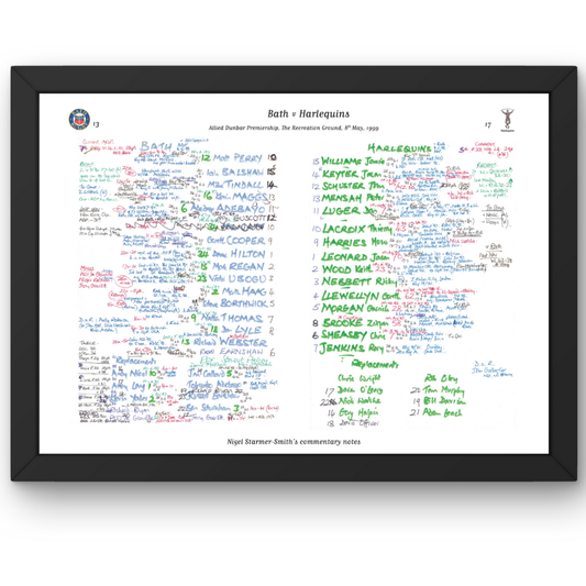 RUGBY UNION Bath v Harlequins, Allied Dunbar Premiership, The Recreation Ground, Bath. May 8, 1999. Nigel Starmer-Smith.