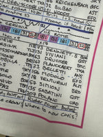 Tea Towel: Cycling. Giro D’Italia 2018 won by Chris Froome. Carlton Kirby. Tea Towel