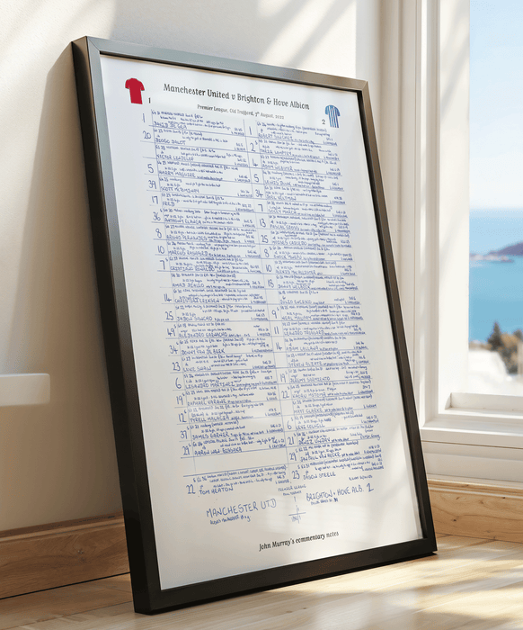 FOOTBALL Manchester United v Brighton & Hove Albion, Premier League, Old Trafford, August 7, 2022. John Murray.