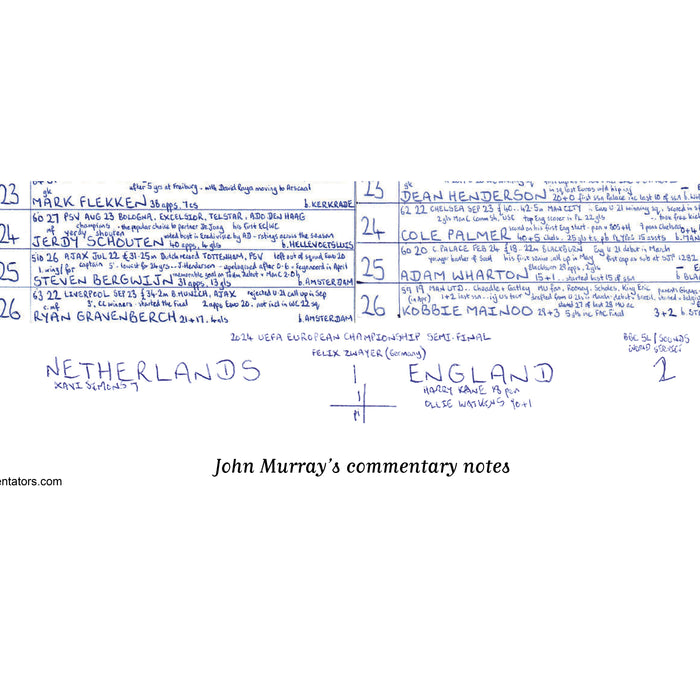 FOOTBALL Netherlands v England, UEFA European Championship, Semi Final,  Dortmund, July 10, 2024. John Murray.