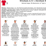 FOOTBALL Wrexham v Boreham Wood National League The Racecourse April 22 2023. Adam Summerton Picture Frames