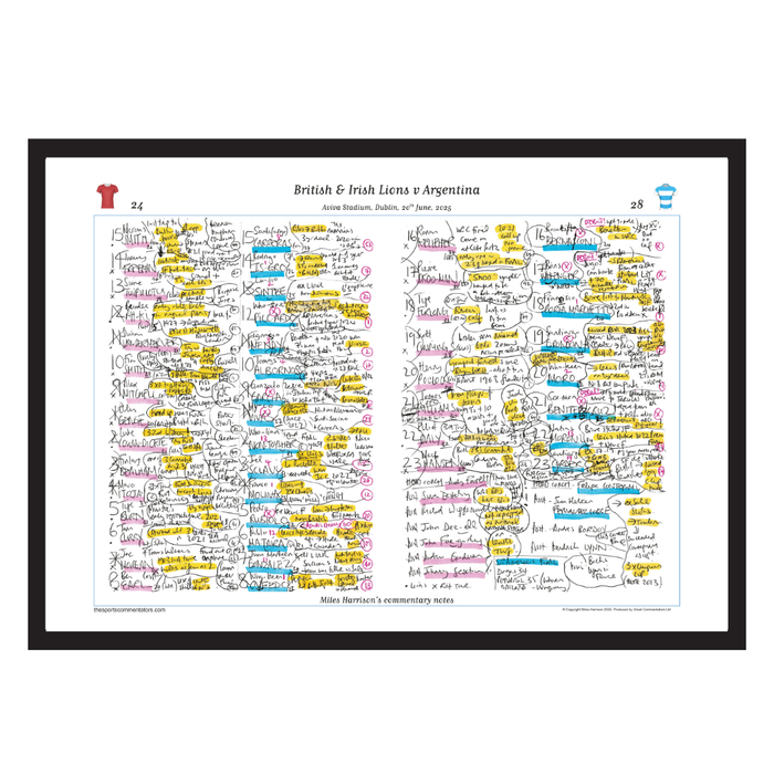 RUGBY UNION  British & Irish Lions v Argentina, Aviva Stadium, Dublin. 20 June, 2025. Miles Harrison.