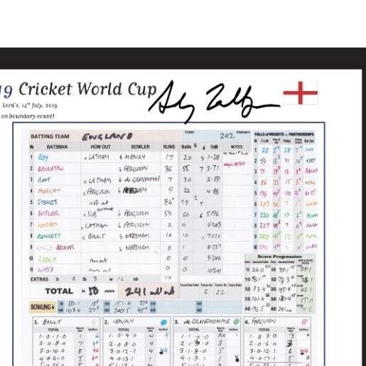 CRICKET England v New Zealand, ICC Cricket World Cup Final, Lord's, London. July 14, 2019. Andy Zaltzman
