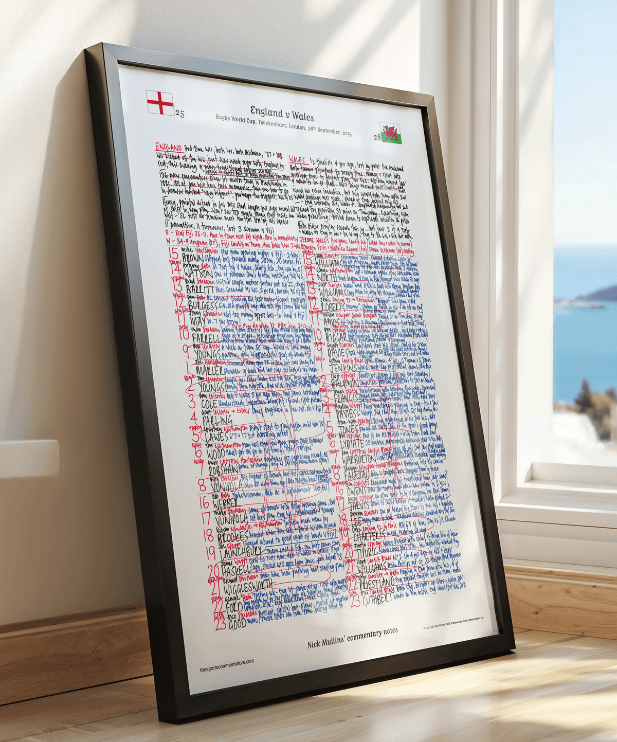 Shop Nick Mullins Commentary: Wales v England Rugby World Cup 2015 ...