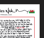 Rugby Union, Six Nations, England v Wales, 7 February, 2026. Nick Mullins.