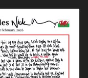 England v Wales, Six Nations Feb 2026 - Nick Mullins