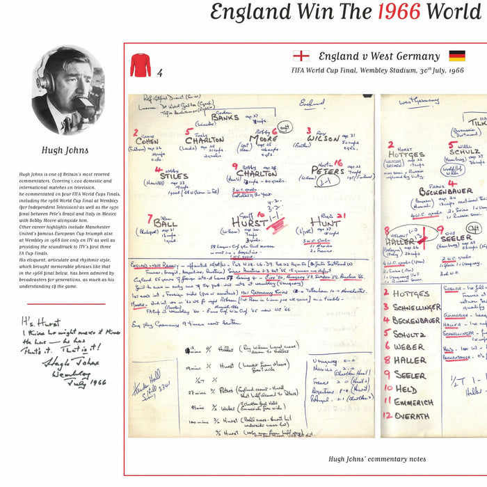 FOOTBALL England v Germany, World Cup Final, Wembley, July 30, 1966. Hugh Johns
