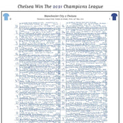 FÚTBOL Manchester City contra Chelsea, Final de la Liga de Campeones, Oporto. 29 de mayo de 2021. John Murray.