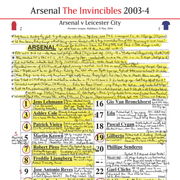 Arsenal Invincibles May 2004 - Alan Parry