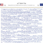GOLF 45th Ryder Cup Bethpage Black Course Bethpage National Park New York 26- 28 September 2025. John Murray. Picture