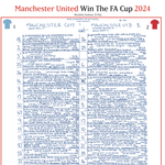 FOOTBALL Manchester City v Manchester United, FA Cup Final, Wembley Stadium, London. May 25, 2024. John Murray.