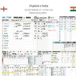 CRICKET England v India First Test Headingley 20-24 June 2025. Andy Zaltzman. Picture Frames